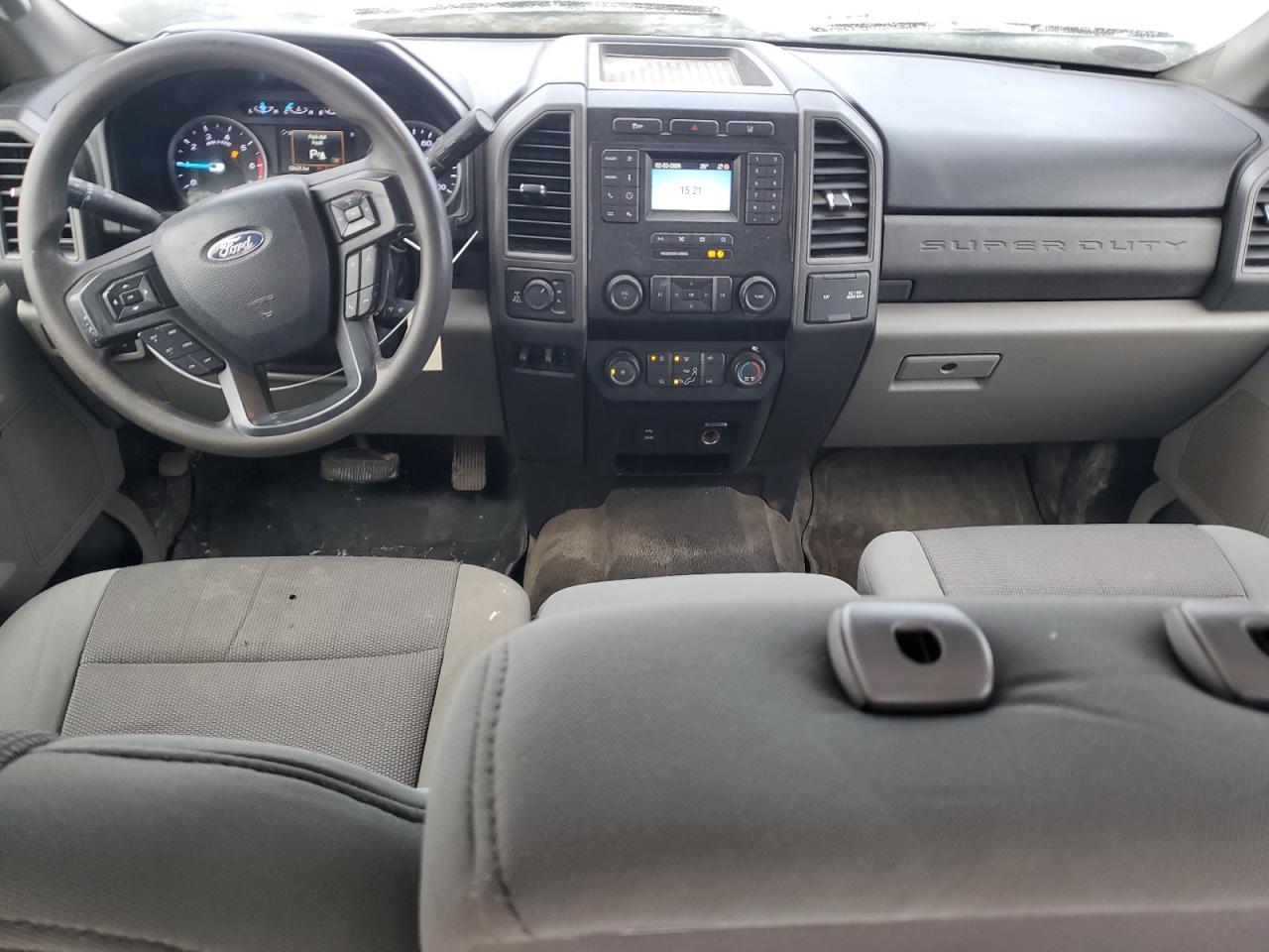 2020 Ford F250 Super Duty Yellow vin: 1FT7W2B67LEE12854 Damage: Left Front Seat, Burn Hole, 1/8 To 1/2 Inch