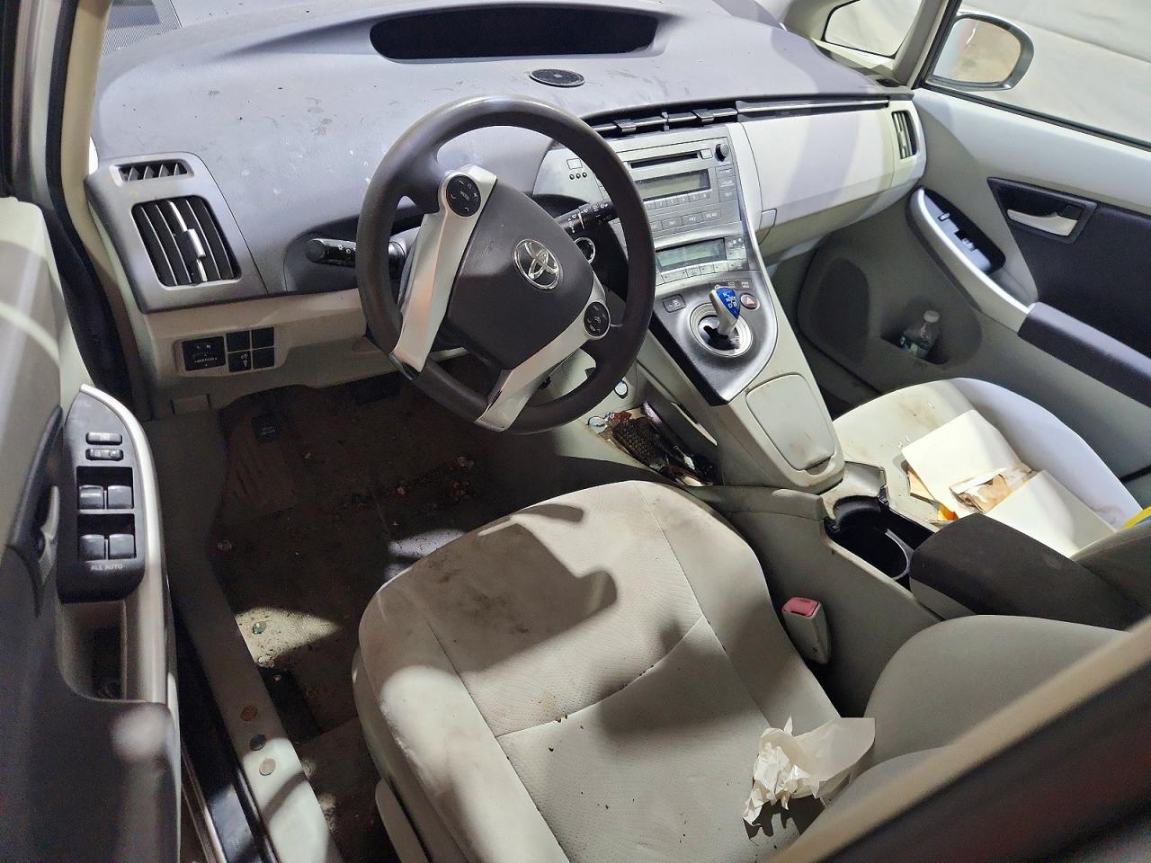 2010 Toyota Prius Ii Silver vin: JTDKN3DU7A0143277