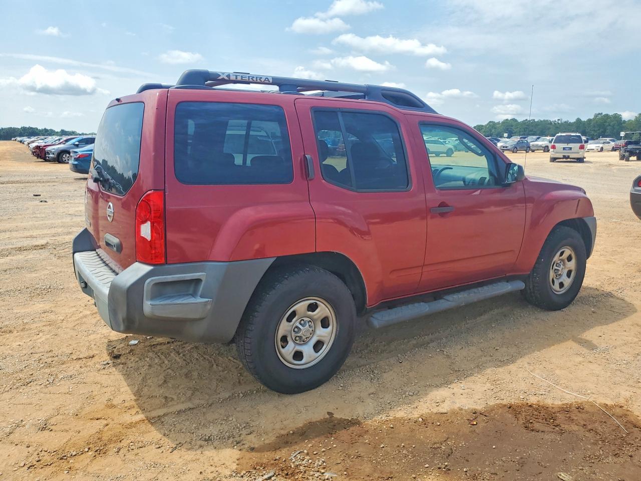 2007 Nissan Xterra X Maroon vin: 5N1AN08U67C519989