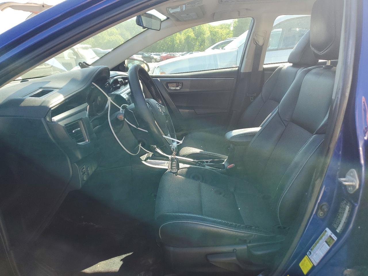 2015 Toyota Corolla S Plus Blue vin: 2T1BURHE6FC279194