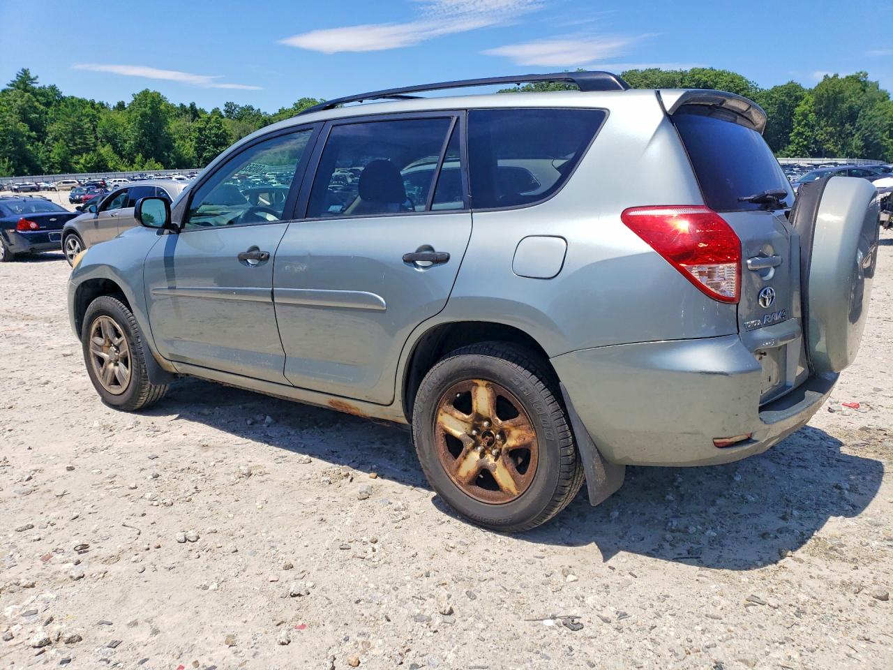 2007 Toyota Rav4 Base Silver vin: JTMBD33V975076819