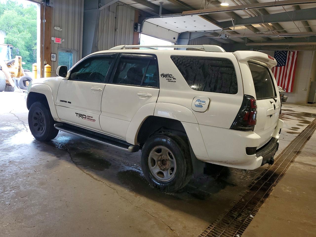 2004 Toyota 4runner Limited White vin: JTEBU17R448018673