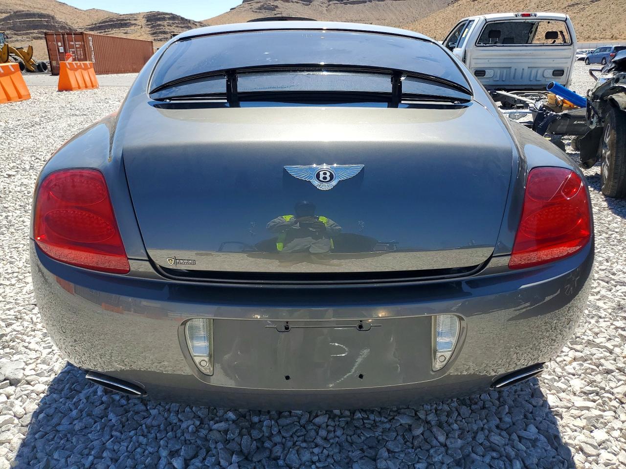 2008 Bentley Continental Gt Серебряный vin: SCBCR73W28C055395