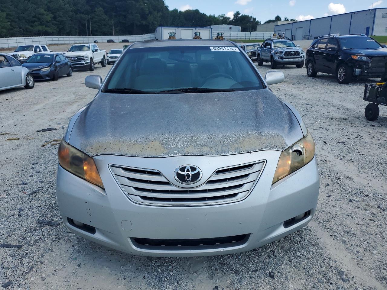 2007 Toyota Camry Xle Silver vin: JTNBE46K773083568