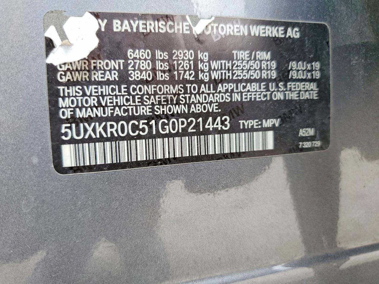 2016 Bmw X5 Xdrive35i Gray vin: 5UXKR0C51G0P21443