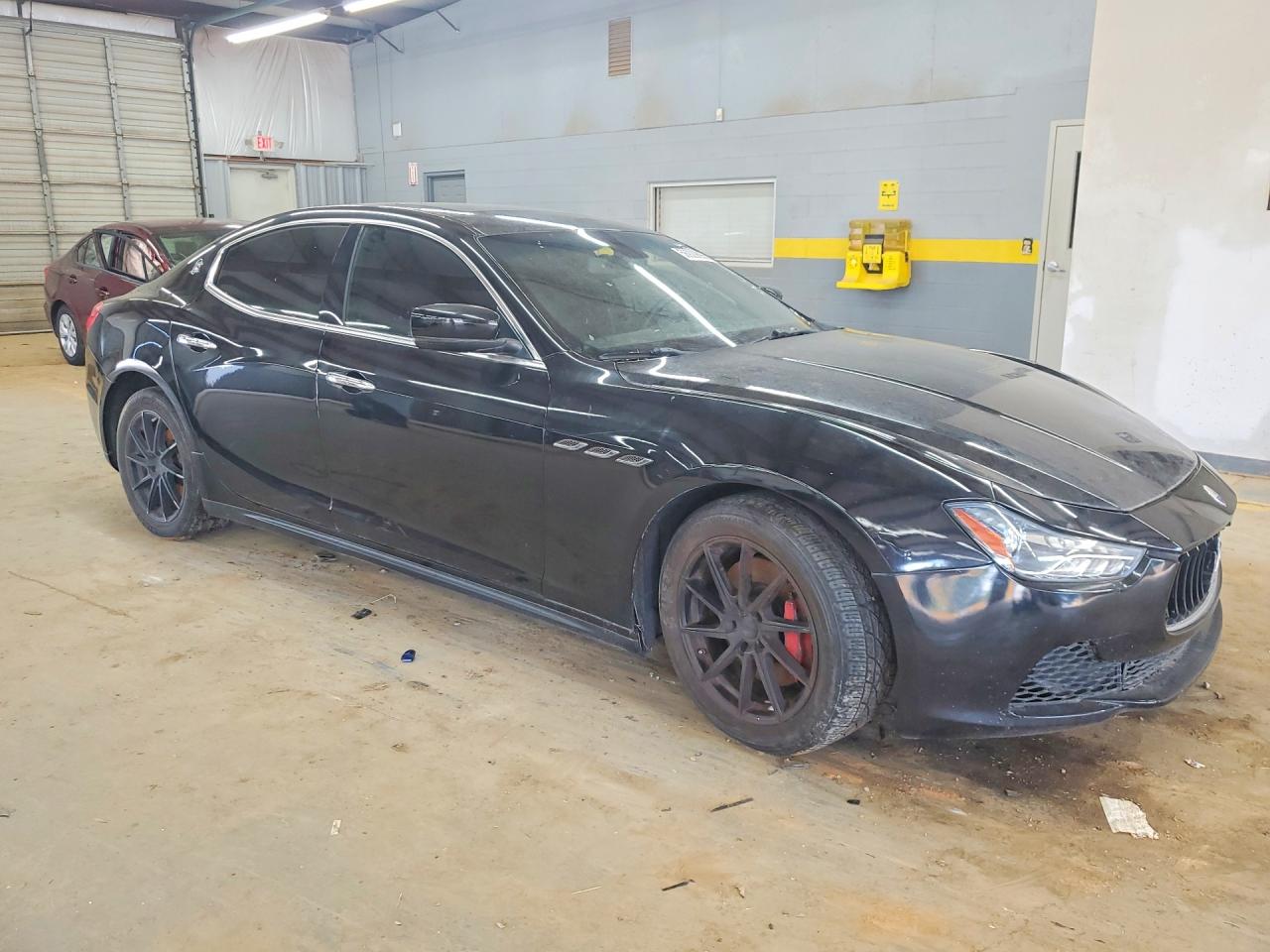 2014 Maserati Ghibli Black vin: ZAM57XSA4E1112149