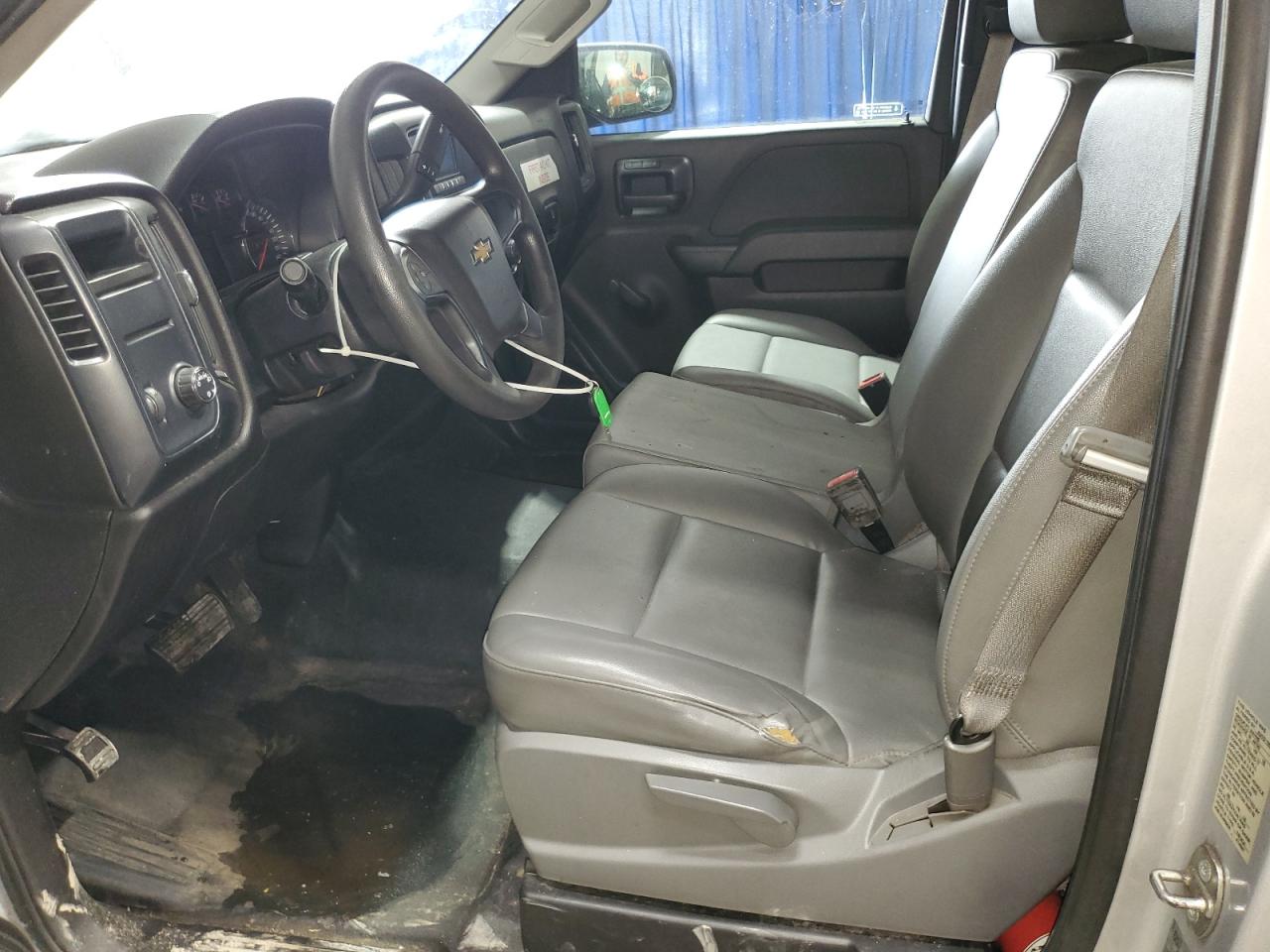 2016 Chevrolet Silverado C1500 Silver vin: 1GCNCNEH9GZ321744
