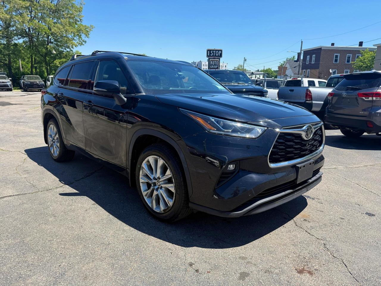 2020 Toyota Highlander Limited Black vin: 5TDDZRBH7LS005843
