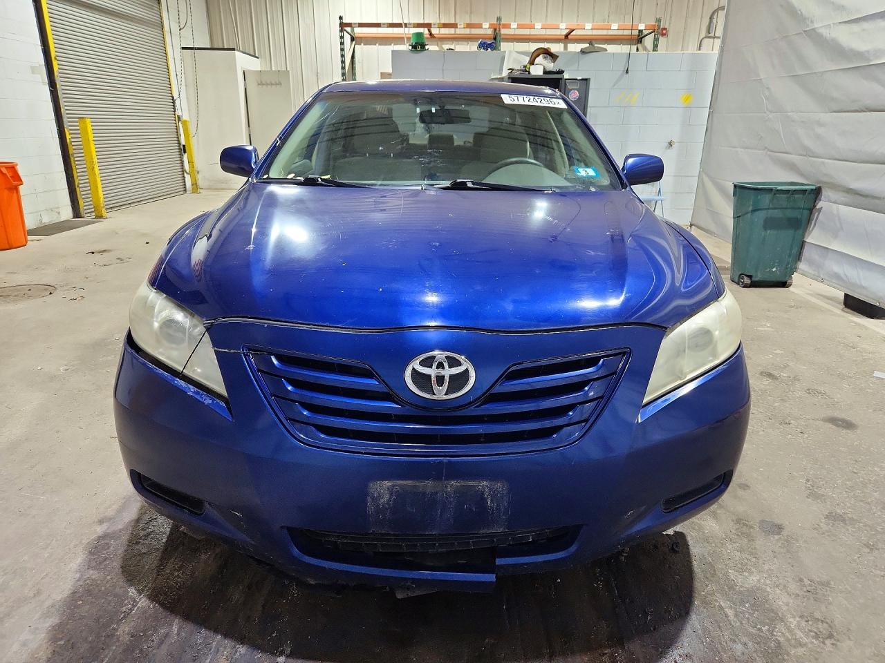 2007 Toyota Camry Ce Blue vin: 4T1BE46KX7U057993