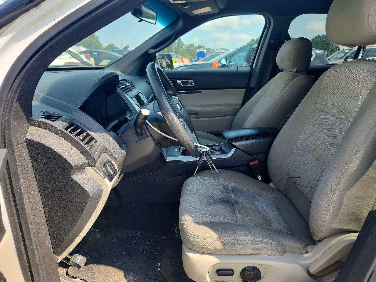 2013 Ford Explorer White vin: 1FM5K8B81DGA98918