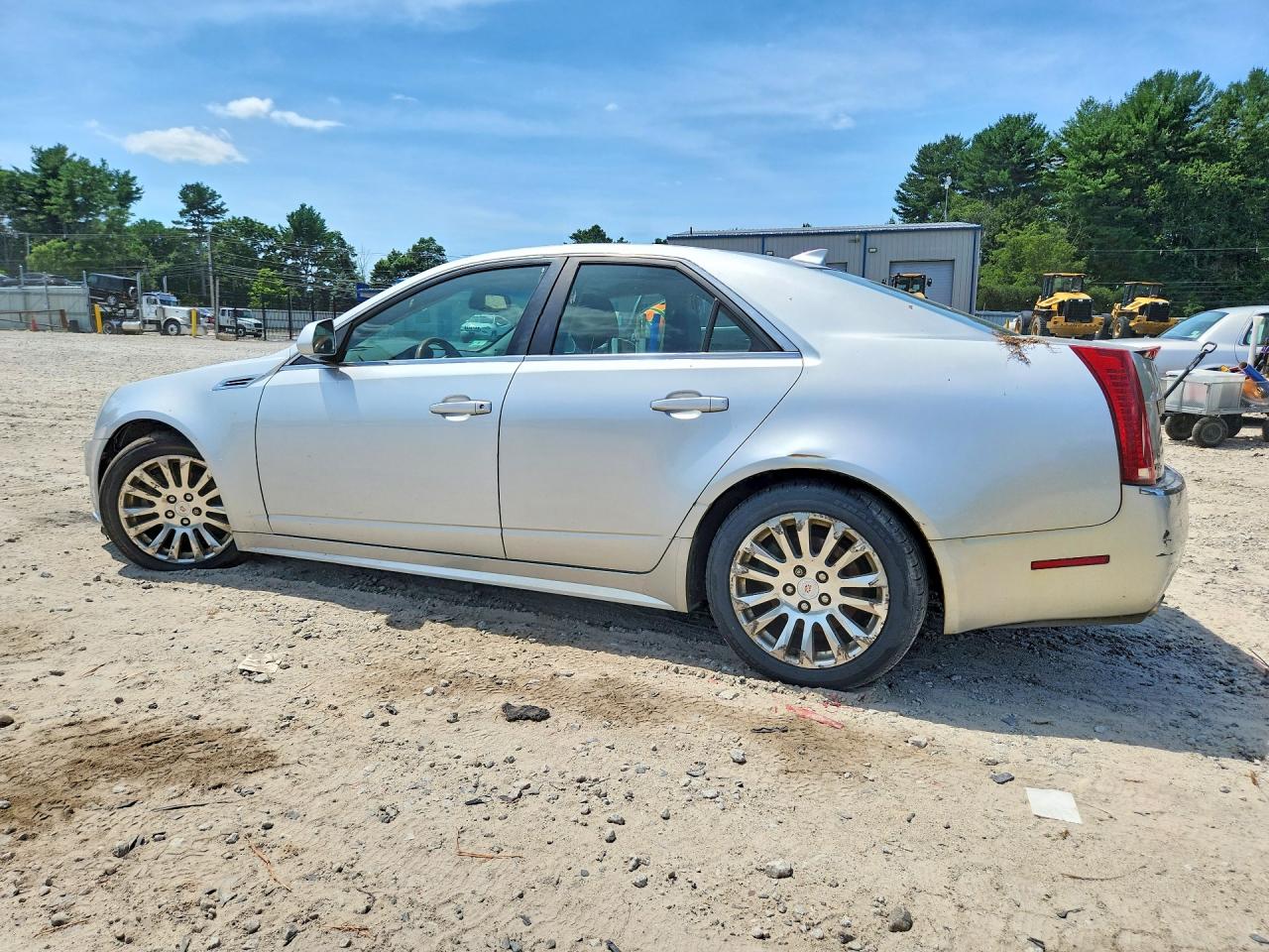 2010 Cadillac Cts Premium Collection Silver vin: 1G6DS5EV1A0106135