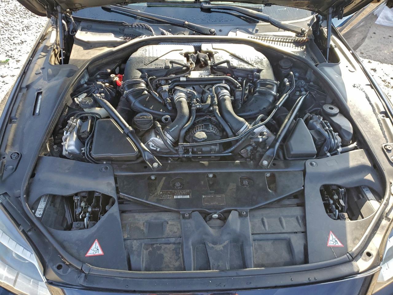 2013 Bmw 650 Xi Black vin: WBAYM1C5XDDZ02655