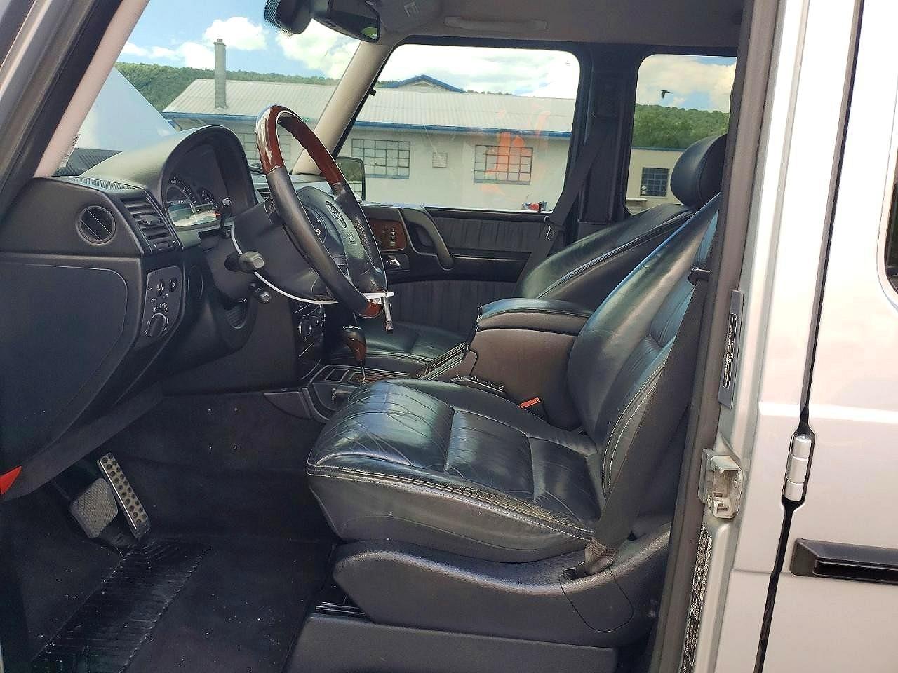 2007 Mercedes-benz G 55 Amg Silver vin: WDCYR71E57X168496