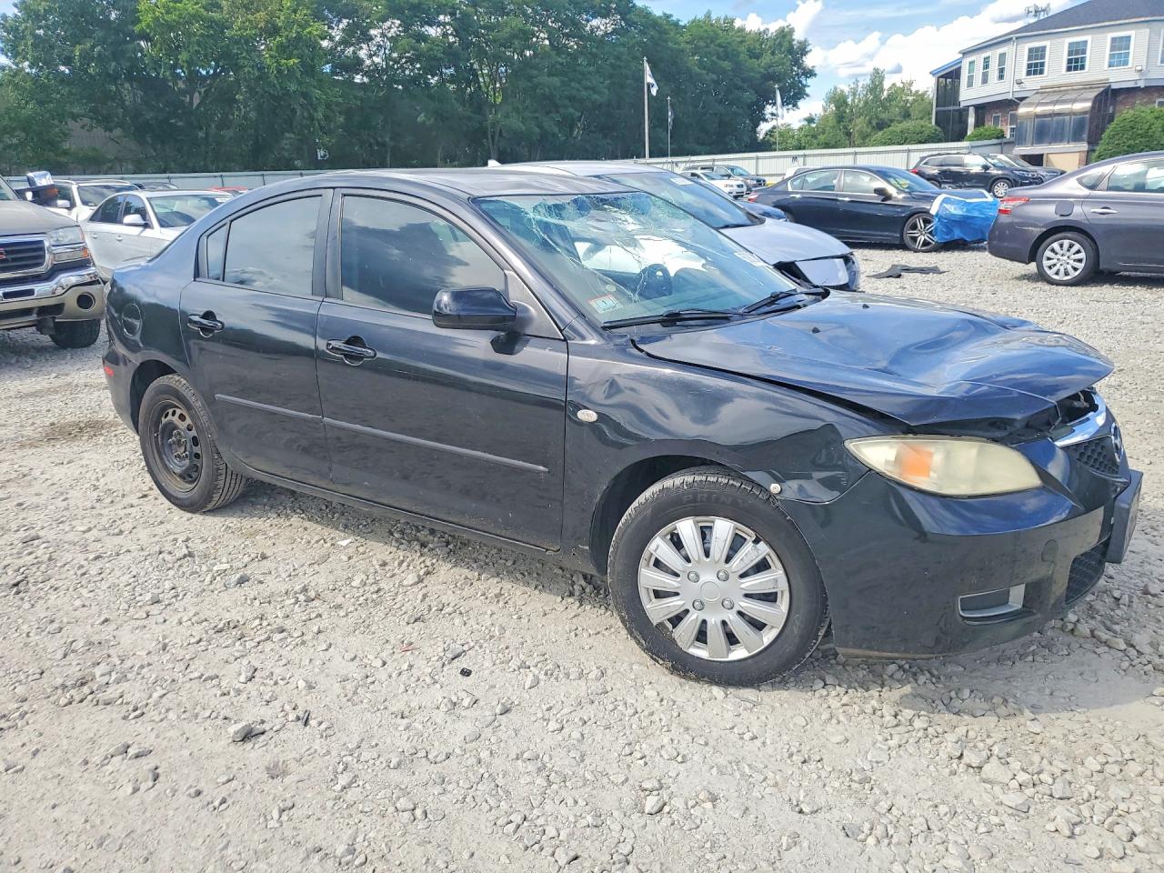 2009 Mazda 3 I Black vin: JM1BK32F691248718