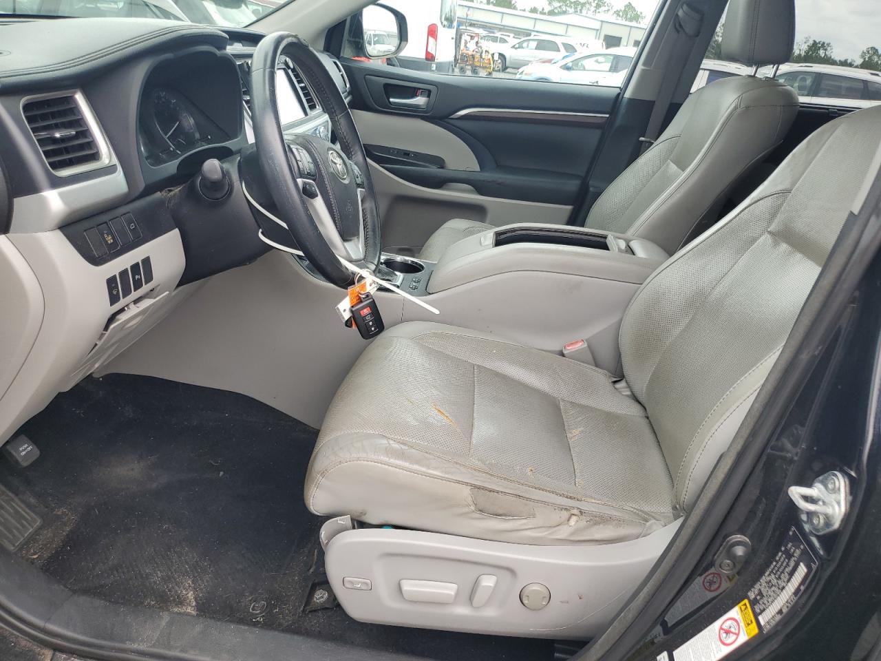 2014 Toyota Highlander Limited Black vin: 5TDYKRFH1ES031809
