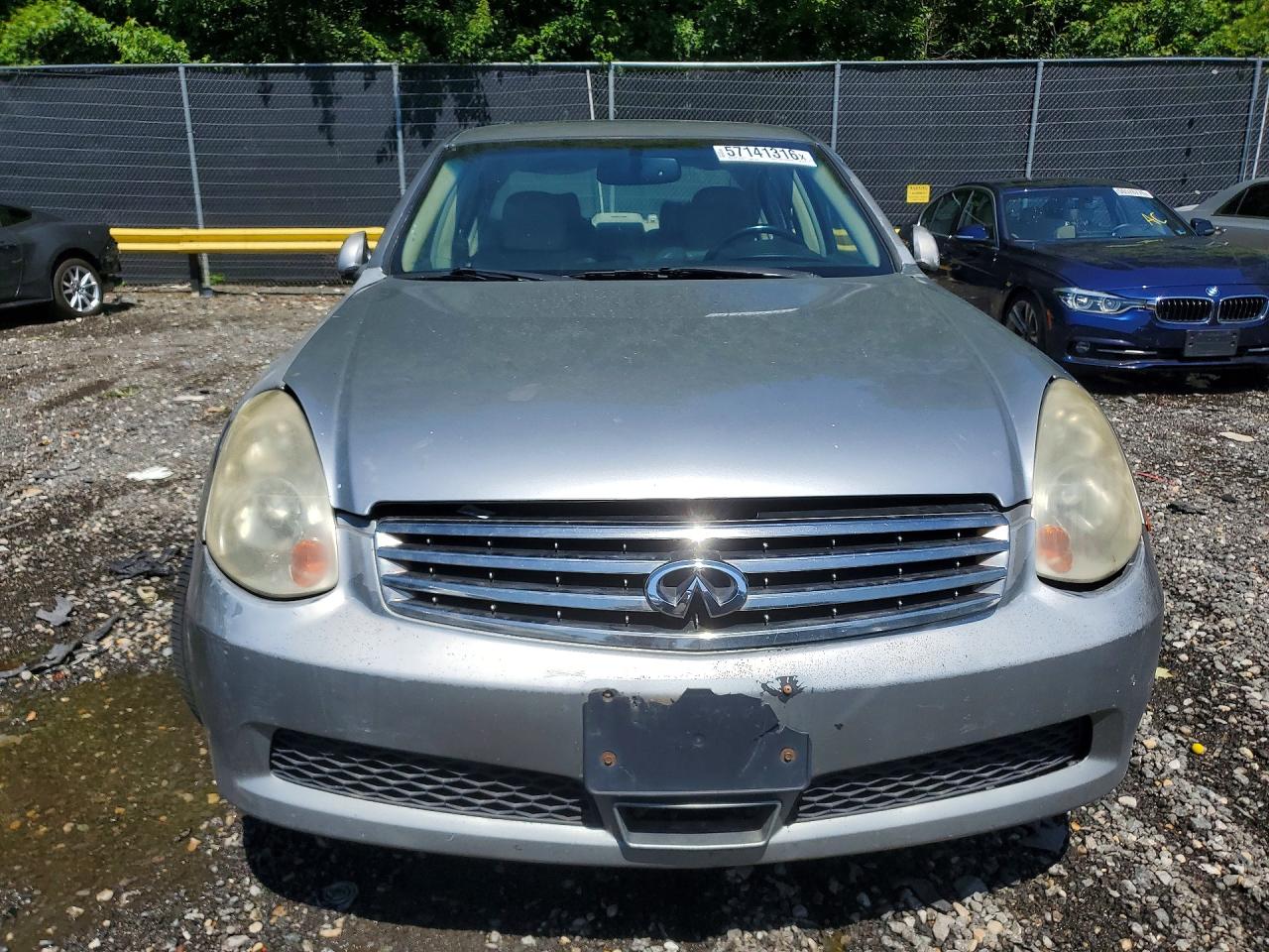 2006 Infiniti G35 X Silver vin: JNKCV51FX6M613483