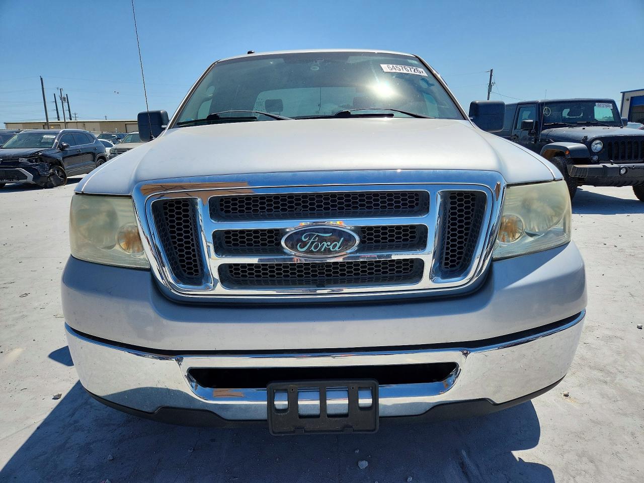 2008 Ford F150 Supercrew Silver vin: 1FTRW12W28FB91796