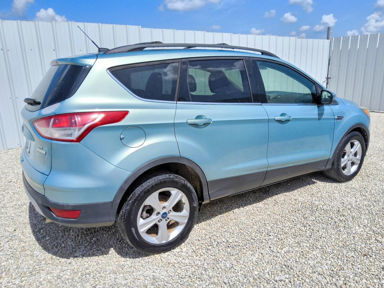2013 Ford Escape Se Blue vin: 1FMCU0GX7DUA25718