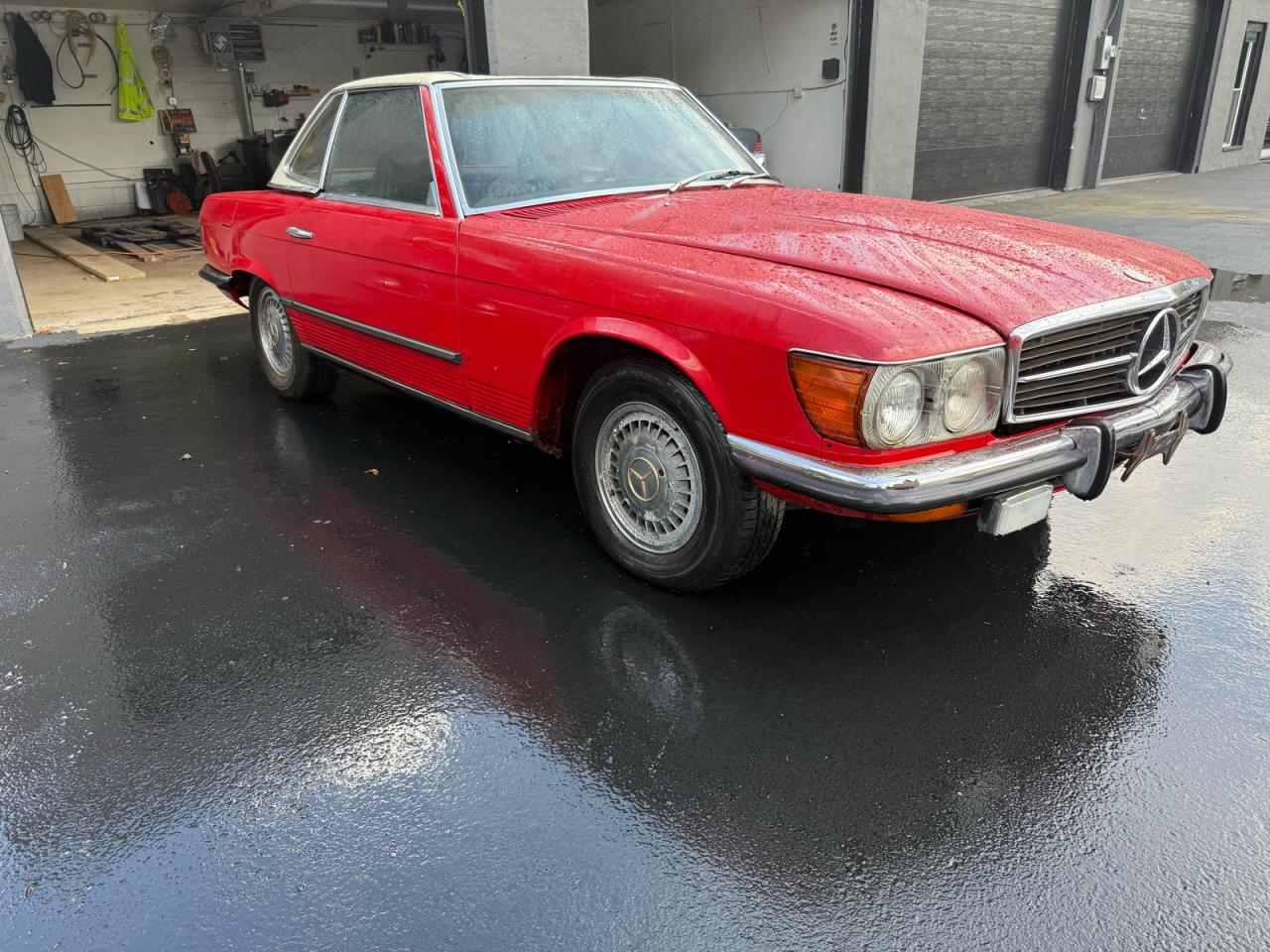 1972 Mercedes Benz 350sl Red vin: 10704412001287
