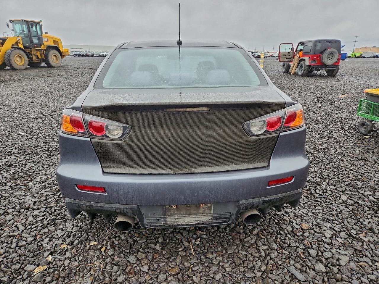 2008 Mitsubishi Lancer Evolution Mr Серый vin: JA3AW56V18U051495