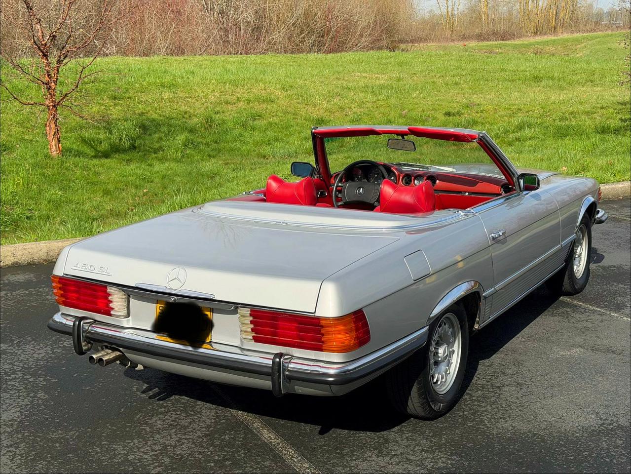 1973 Mercedes-benz 450 Sl Silver vin: 10704412009920