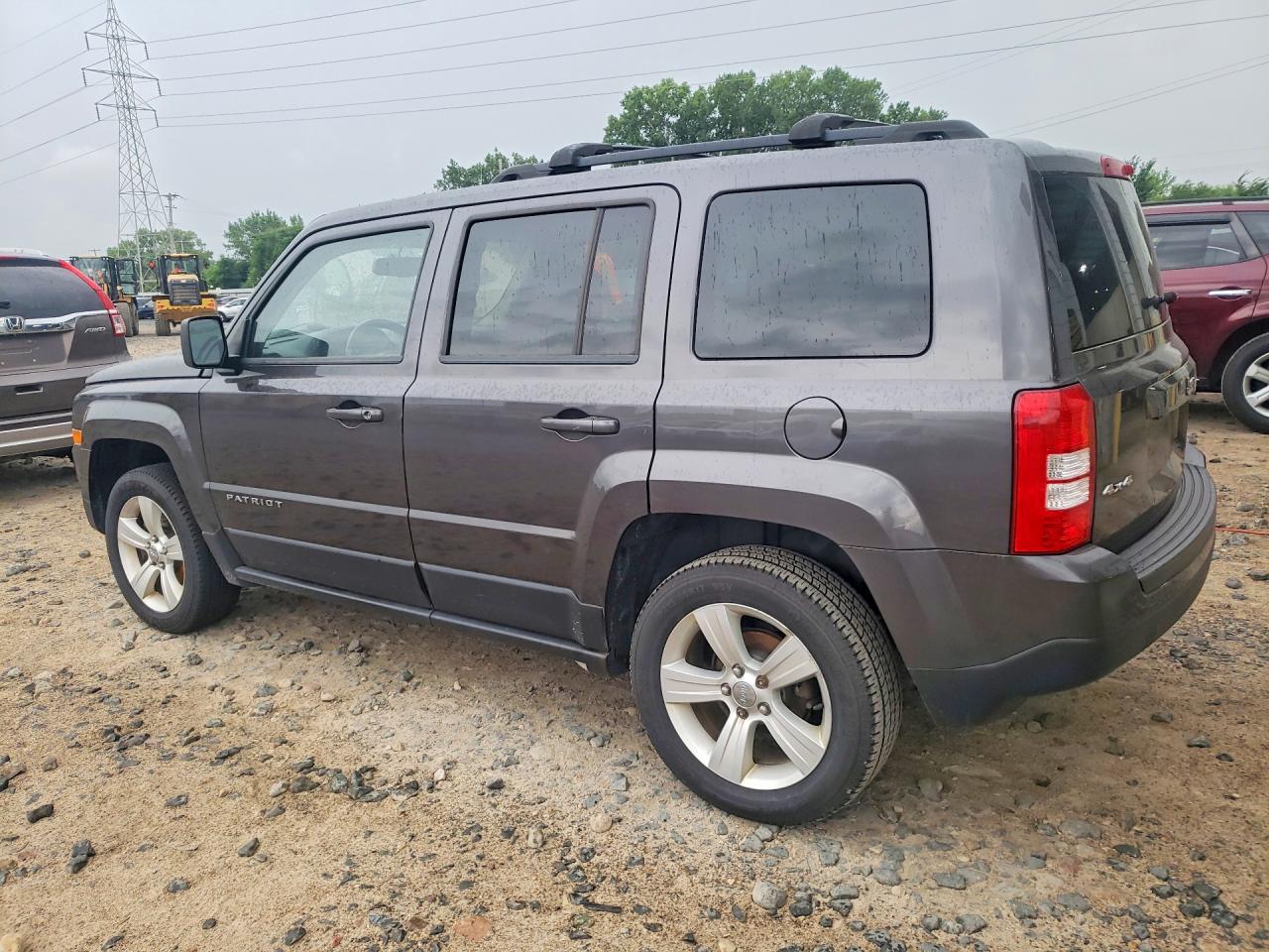 2014 Jeep Patriot Latitude Gray vin: 1C4NJRFB8ED908454