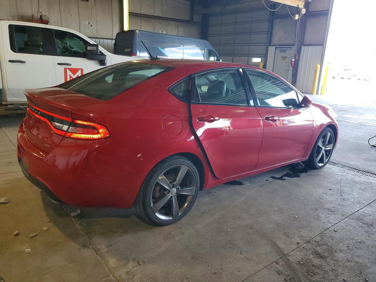 2015 Dodge Dart Gt Красный vin: 1C3CDFEB1FD212748