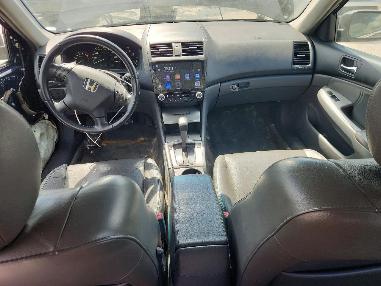 2007 Honda Accord Ex Синий vin: 1HGCM56817A094665