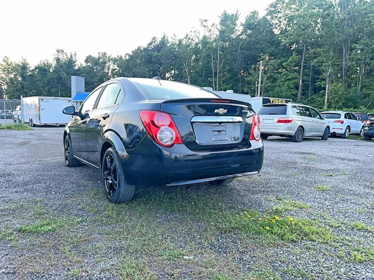 2015 Chevrolet Sonic Lt Black vin: 1G1JC5SH7F4190692