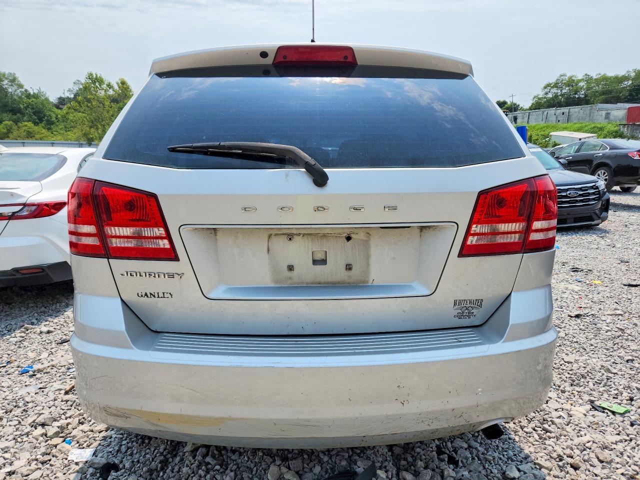 2013 Dodge Journey Se Silver vin: 3C4PDCAB2DT713656