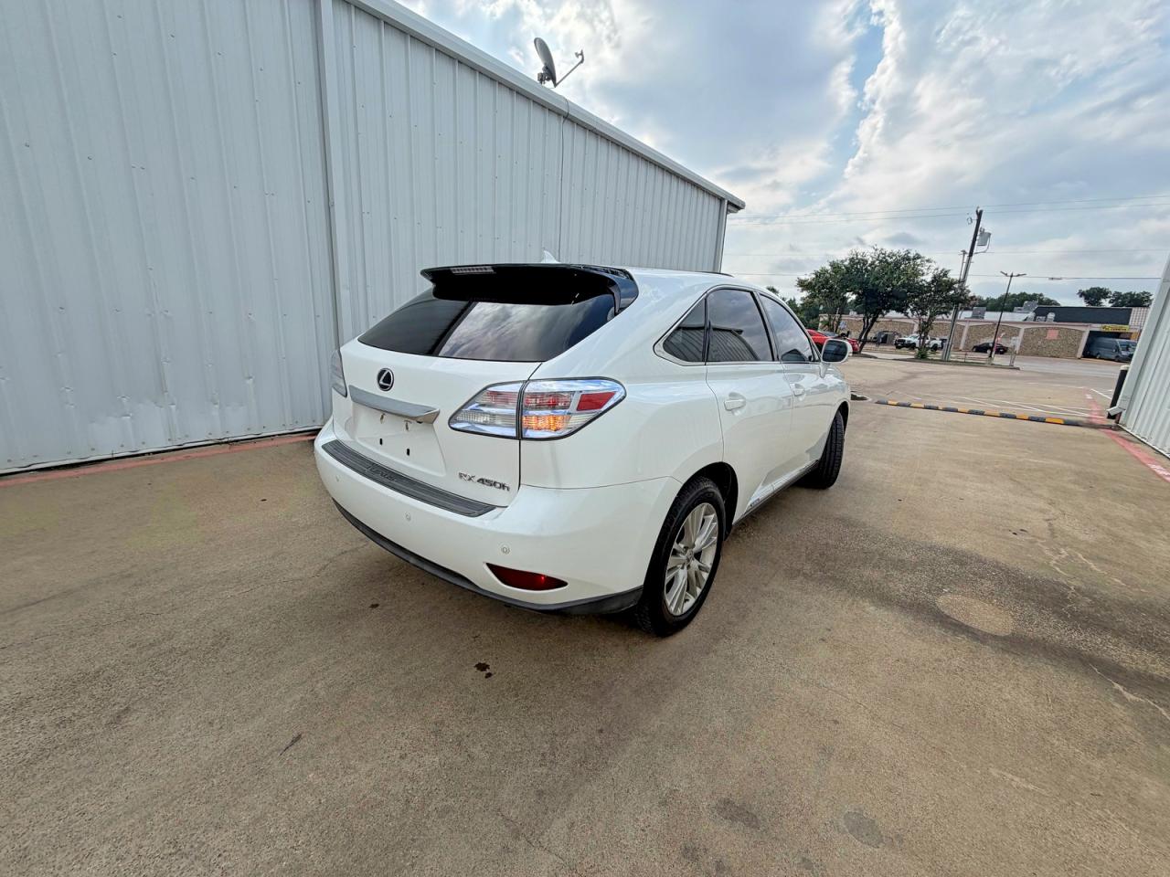 2012 Lexus Rx 450h White vin: JTJZB1BA2C2407823