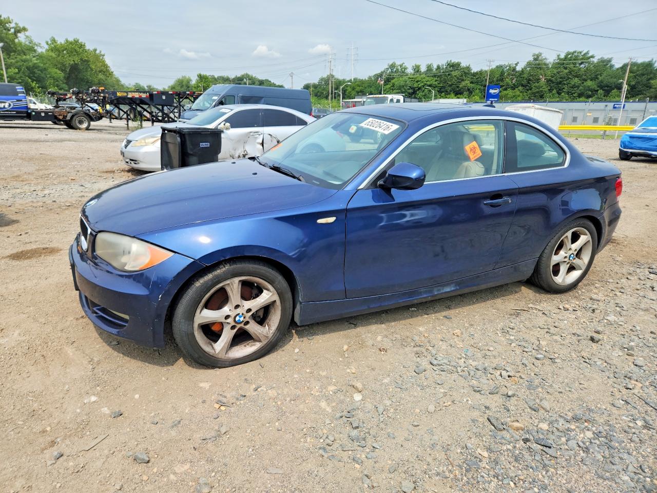 2010 Bmw 128 I Синий vin: WBAUP7C5XAVK76779