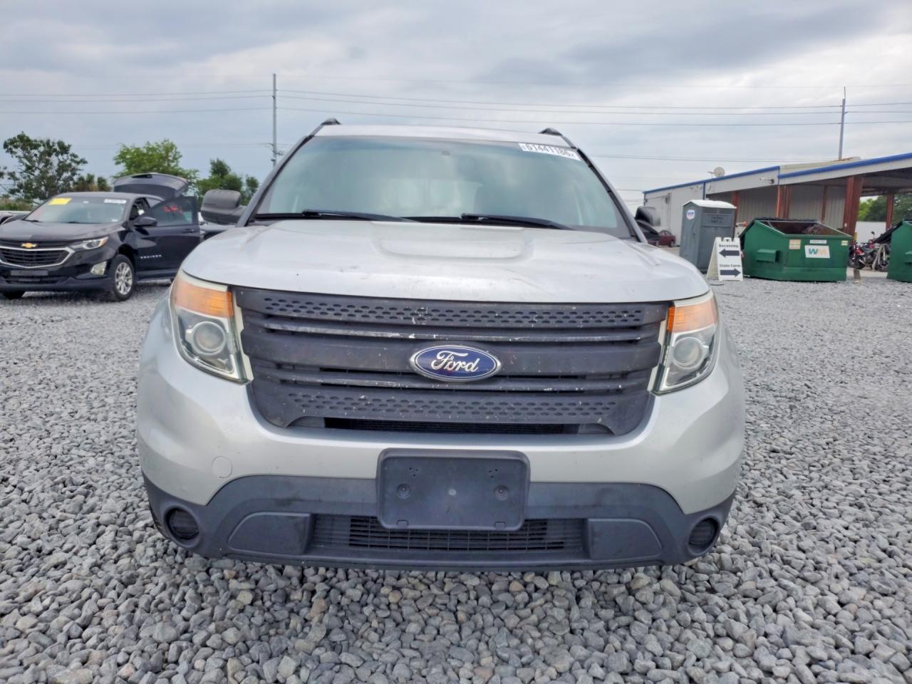 2013 Ford Explorer Gray vin: 1FM5K7B85DGA10334