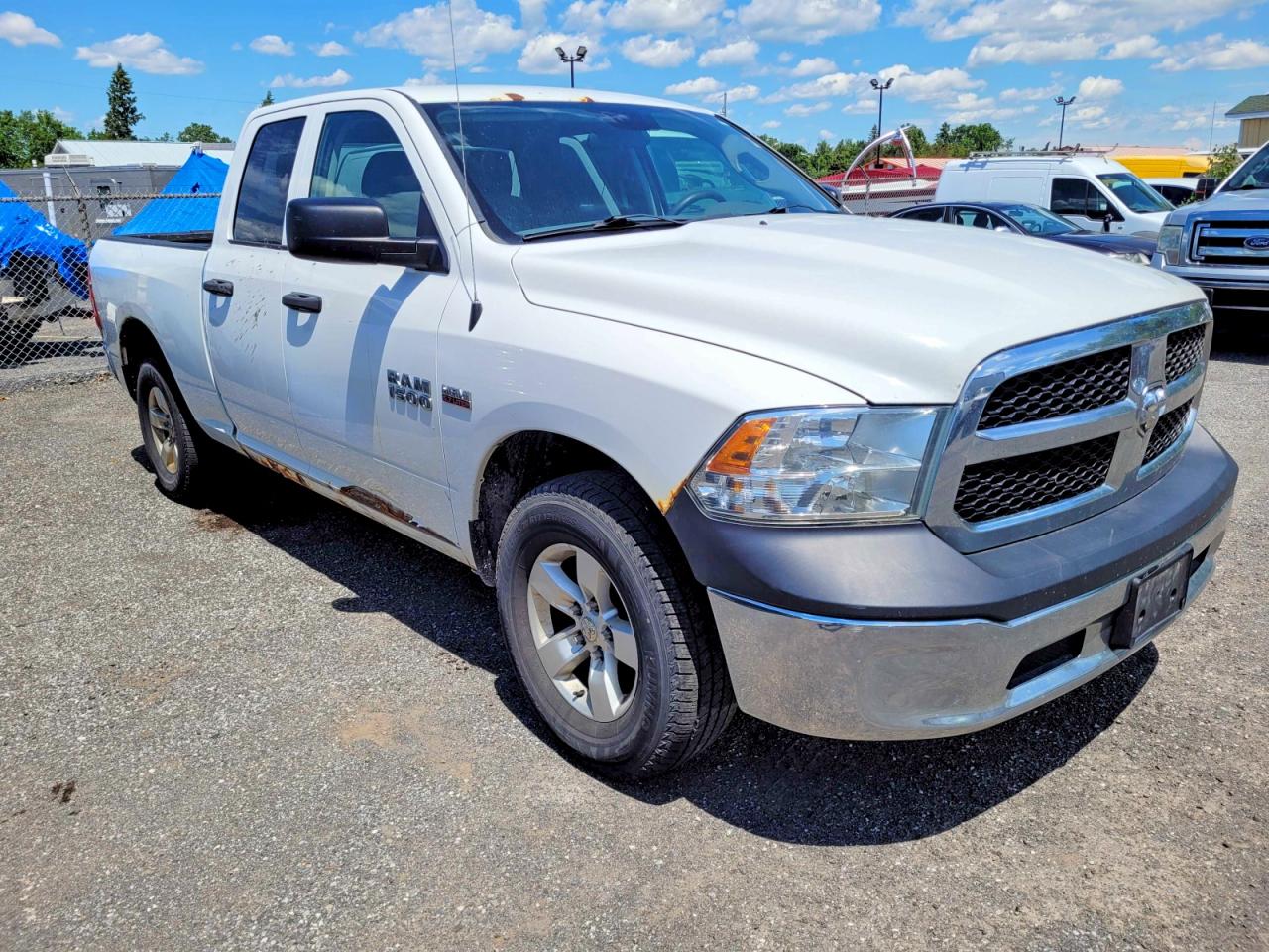 2014 Ram 1500 St White vin: 1C6RR7FT4ES392362