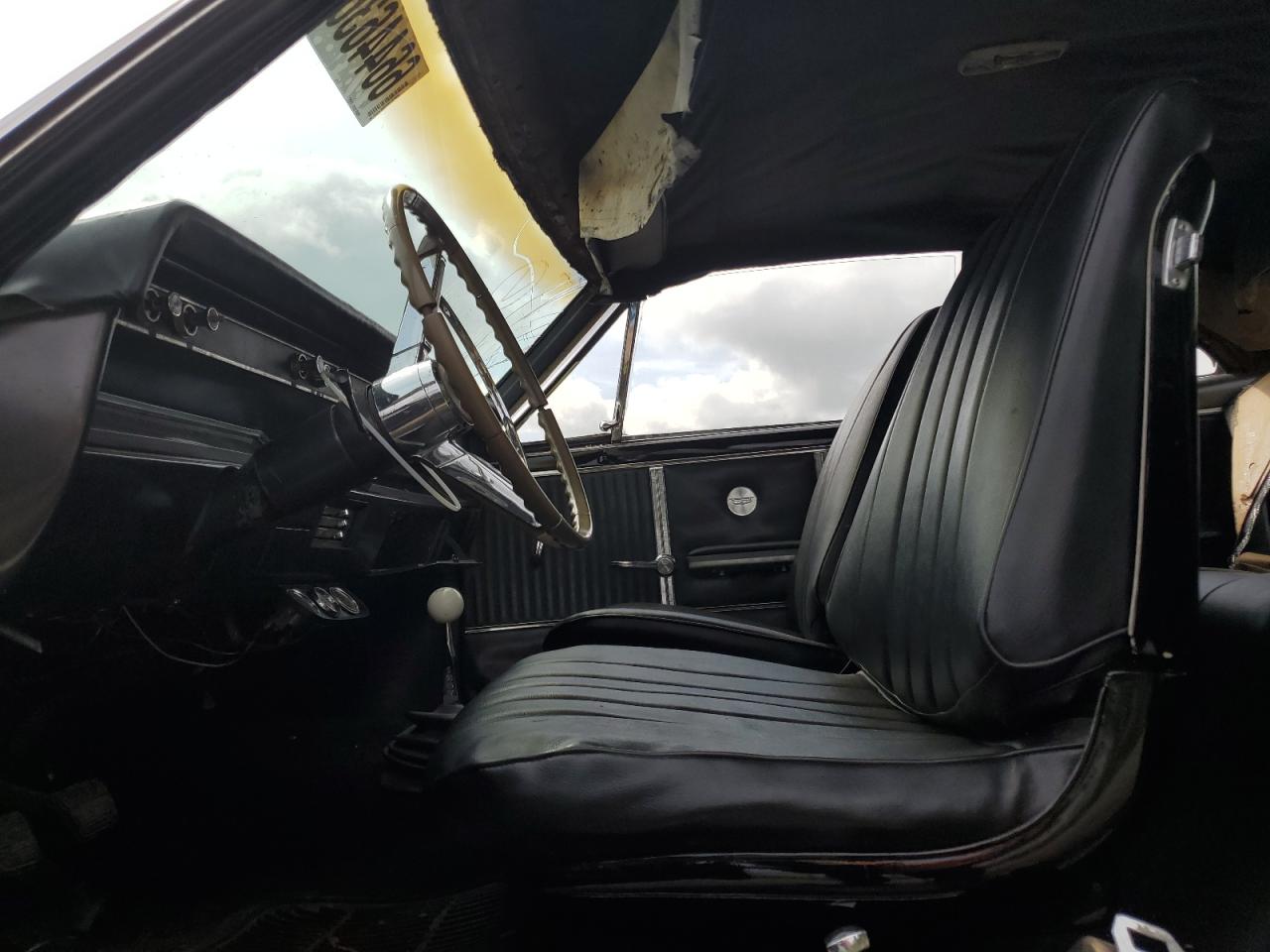 1966 Chevrolet Malibu Black vin: 613617014037