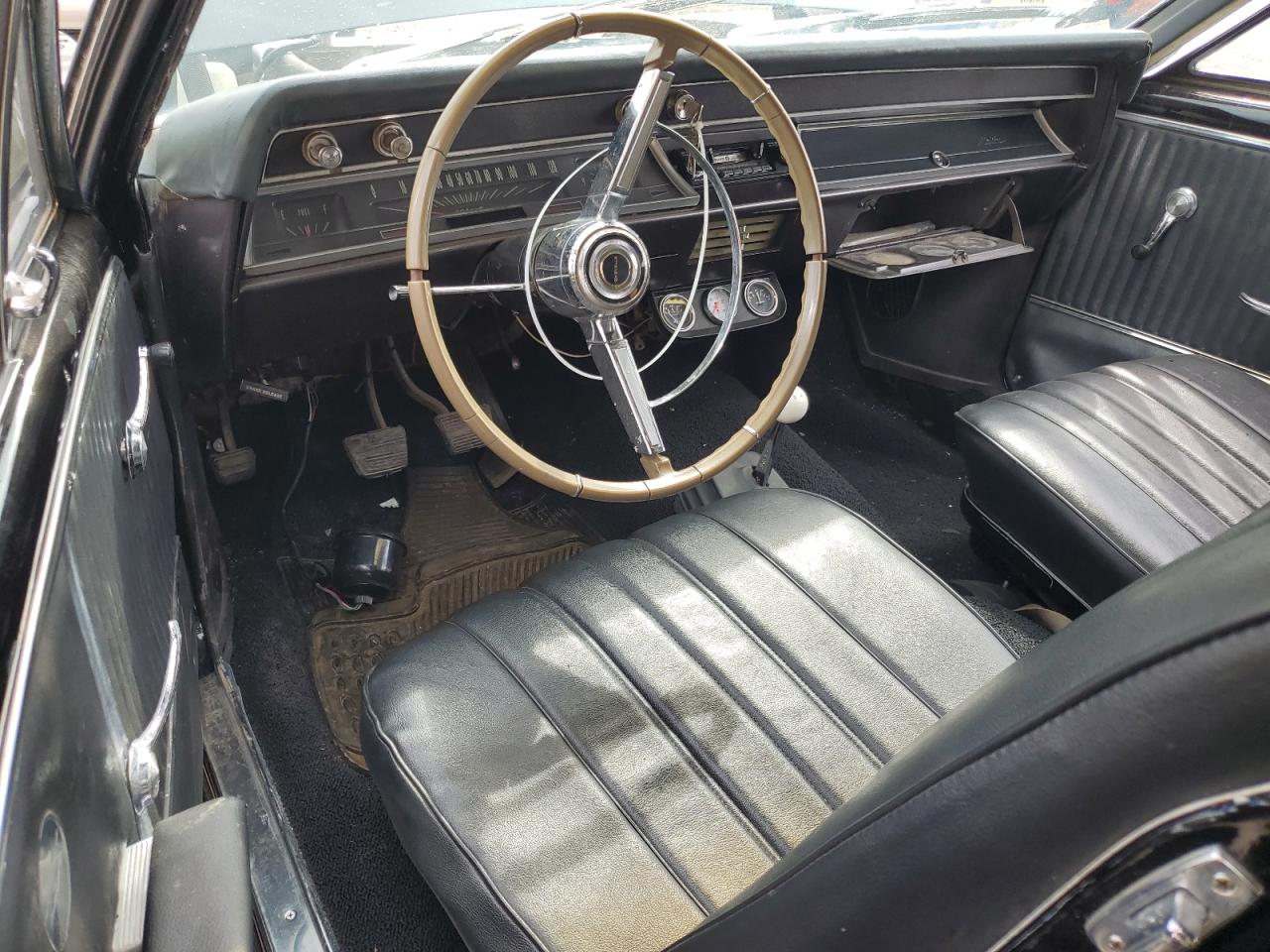 1966 Chevrolet Malibu Black vin: 613617014037