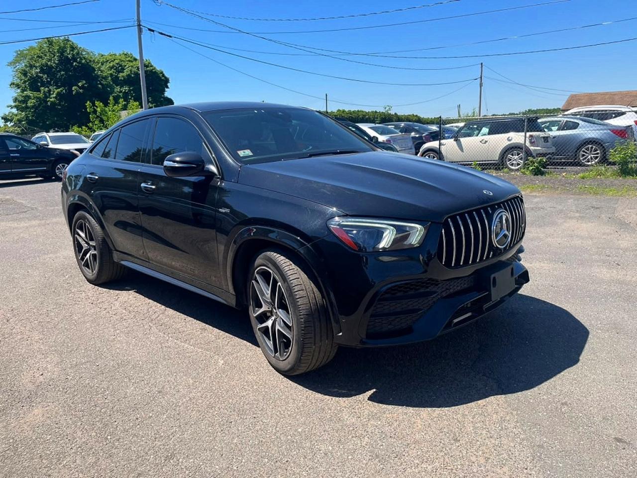 2023 Mercedes-benz Gle Coupe Amg 53 4matic Черный vin: 4JGFD6BB9PA895570