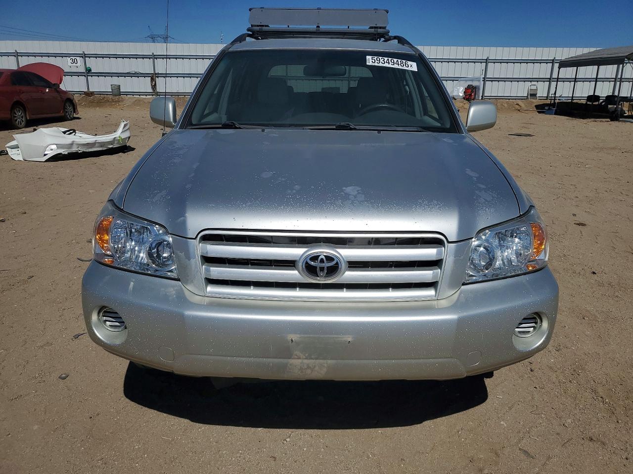 2005 Toyota Highlander Limited Silver vin: JTEGP21A650073888