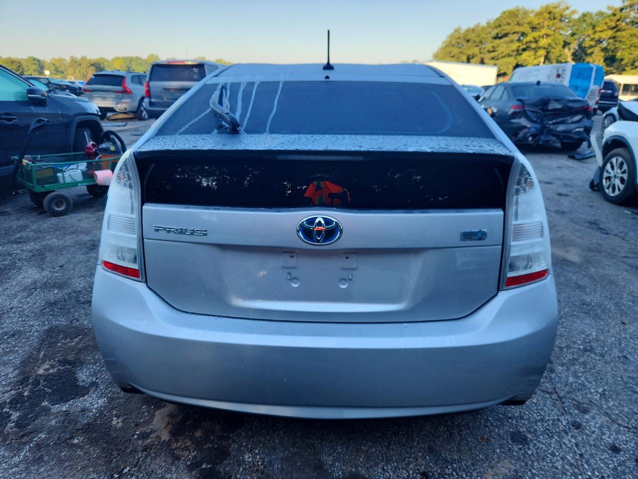 2010 Toyota Prius Ii Silver vin: JTDKN3DU2A1013613
