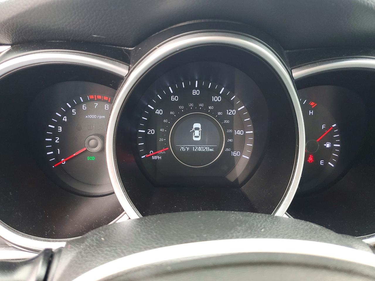2015 Kia Optima Lx Черный vin: 5XXGM4A77FG482110