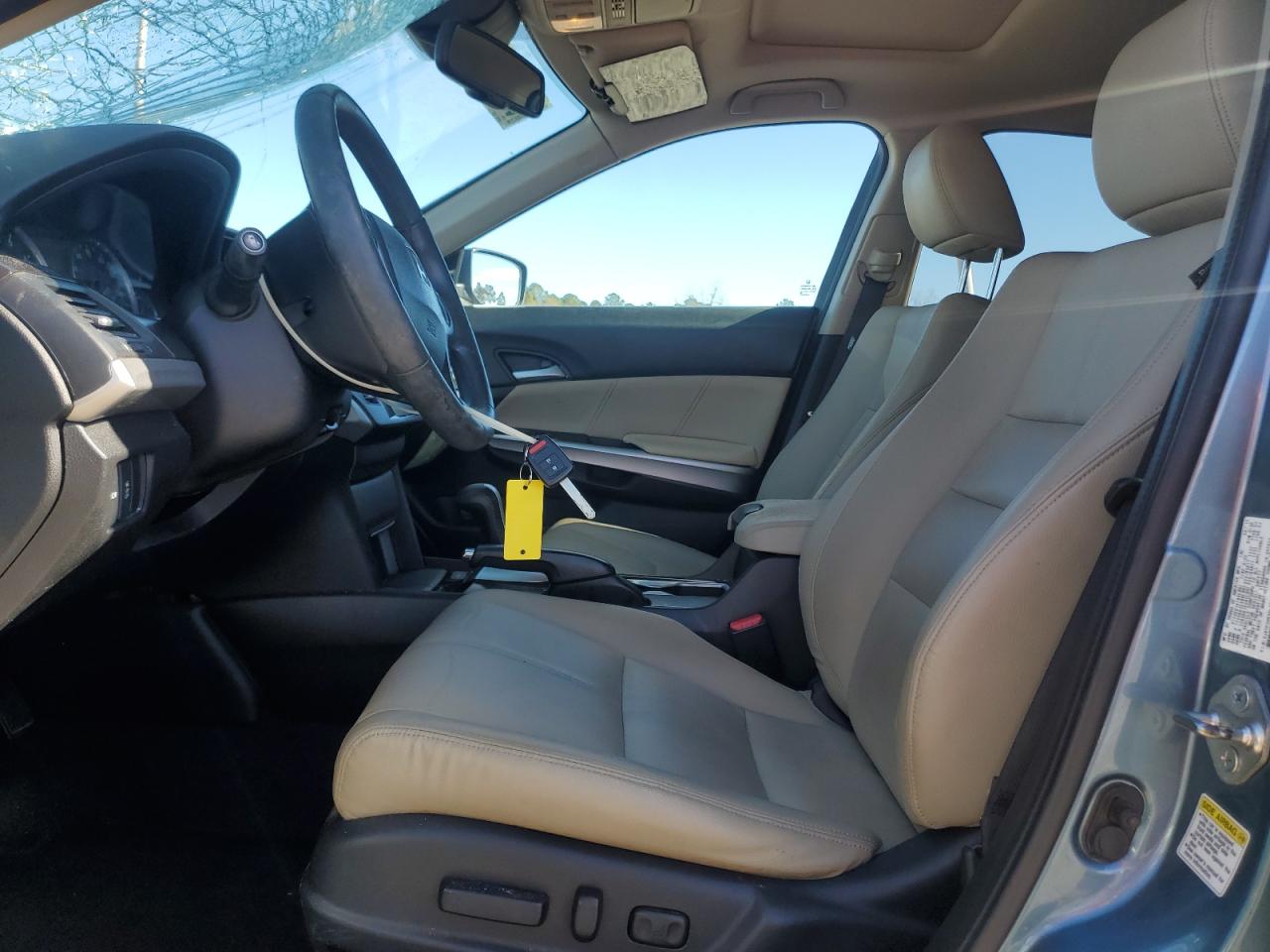 2013 Honda Crosstour Exl Blue vin: 5J6TF3H50DL004982