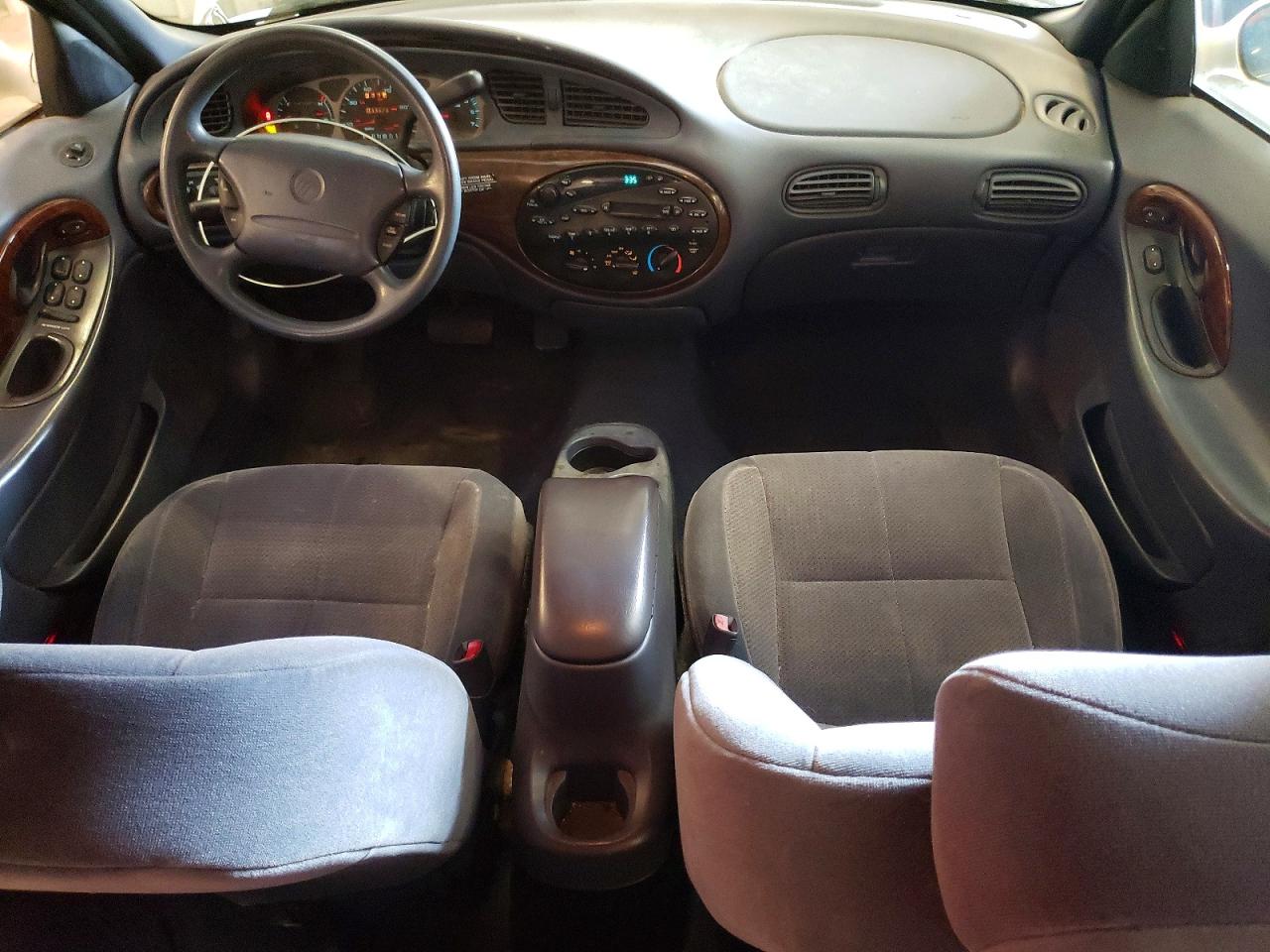 1999 Mercury Sable Gs White vin: 1MEFM50U8XA623240