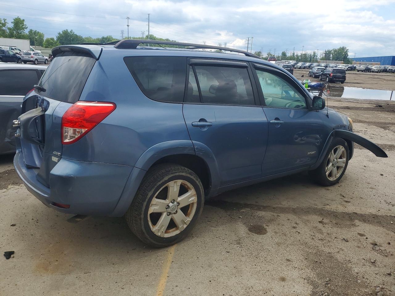 2007 Toyota Rav4 Sport Blue vin: JTMBK32V275020079