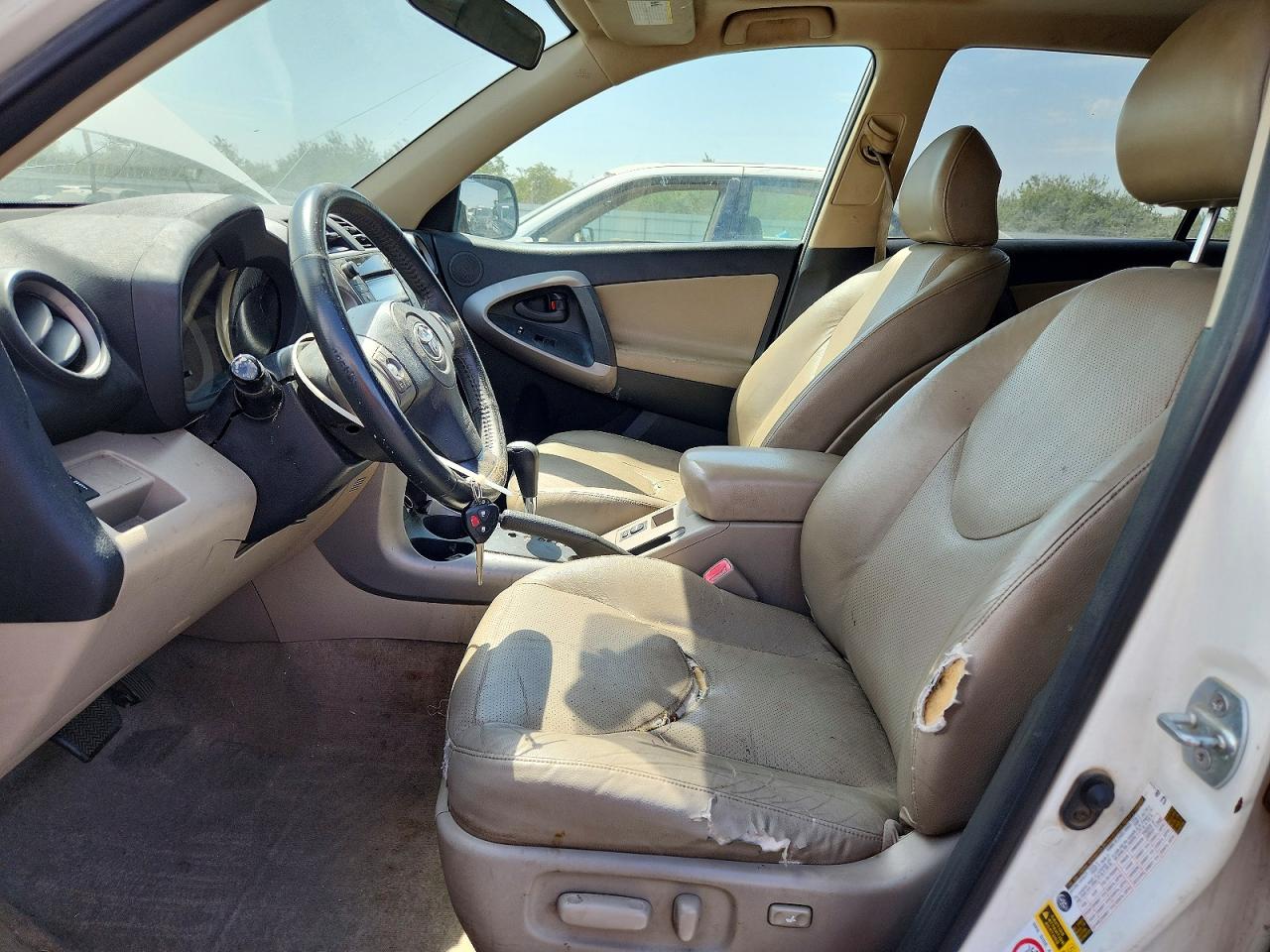 2008 Toyota Rav4 Limited Белый vin: JTMZK31V785016434