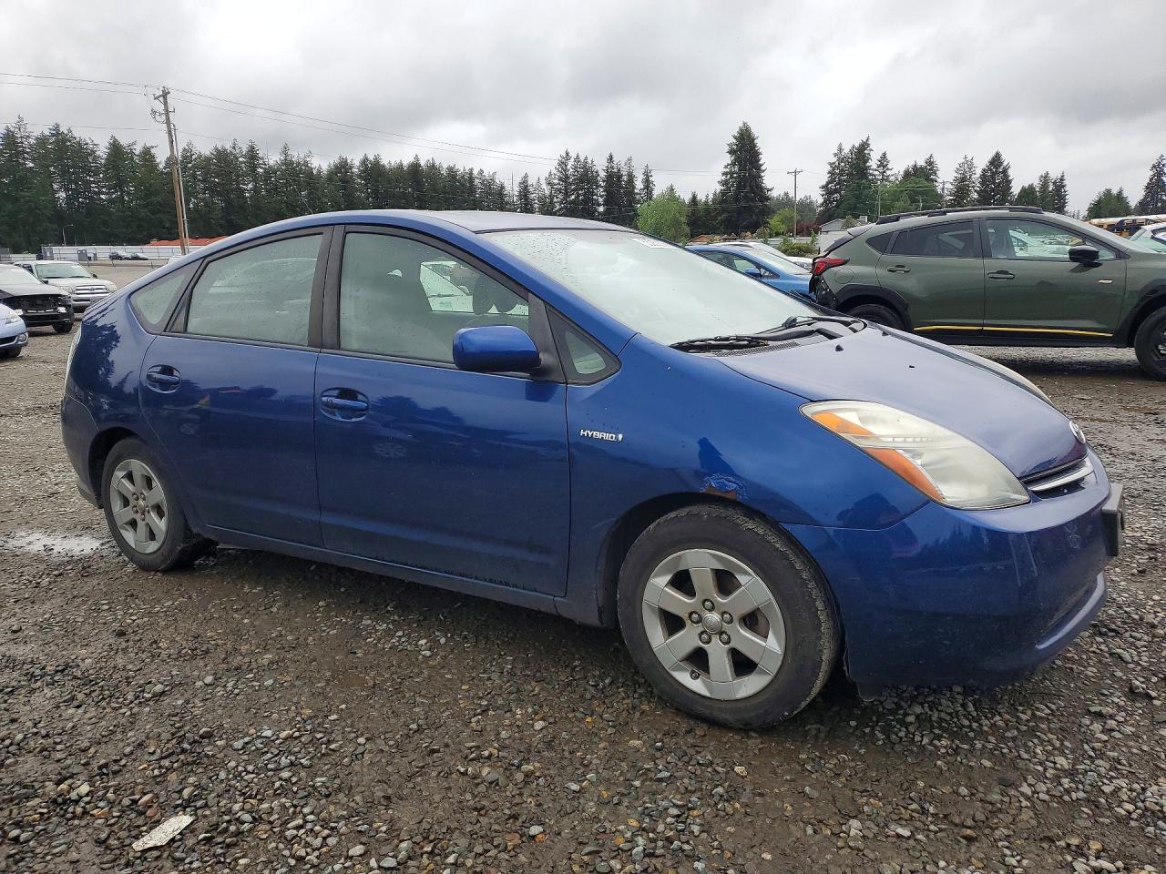 2009 Toyota Prius Base Blue vin: JTDKB20U697856019