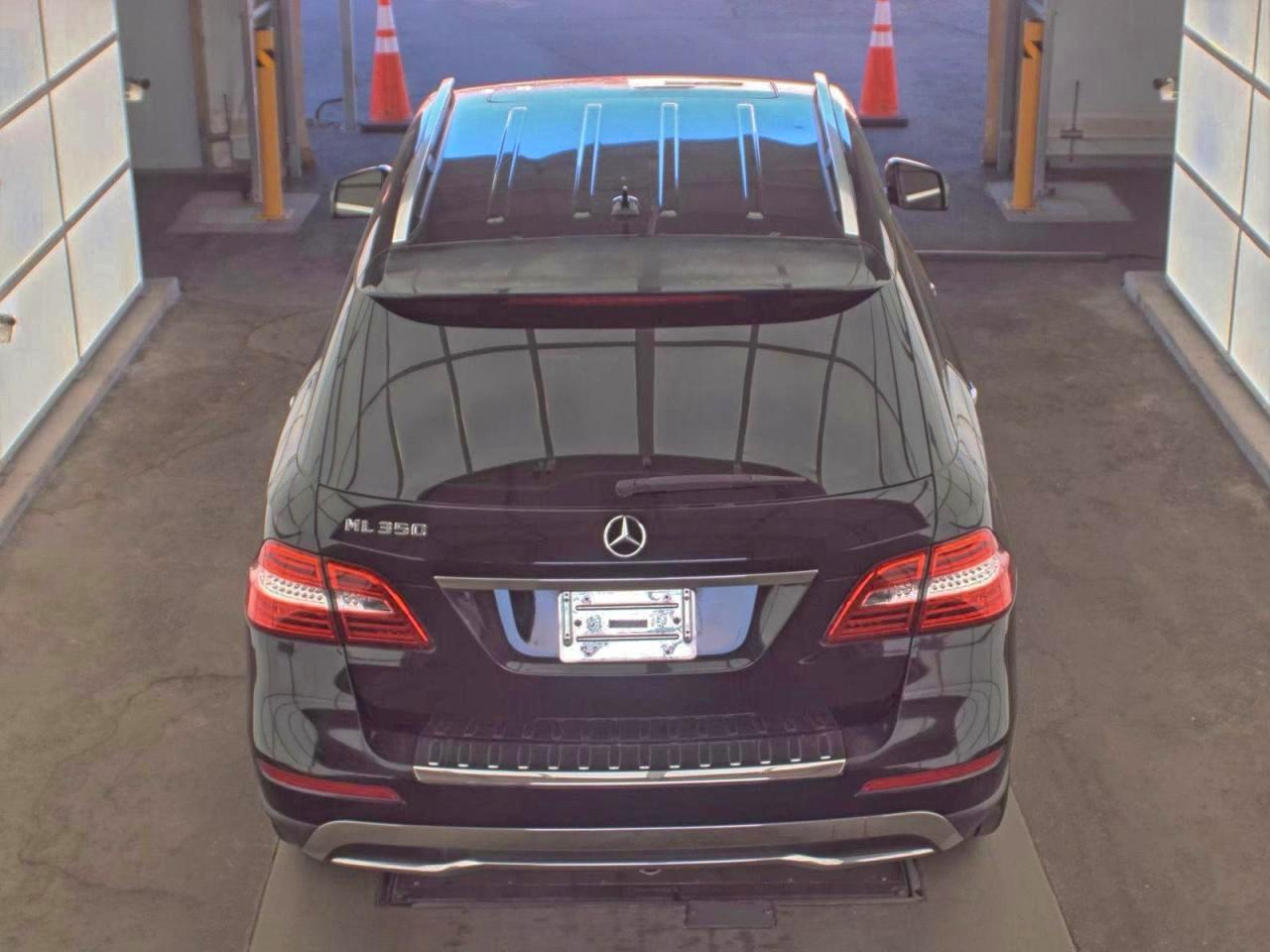 2013 Mercedes-benz Ml 350 Black vin: 4JGDA5JB6DA255579