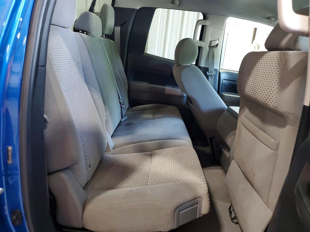 2007 Toyota Tundra Double Cab Sr5 Blue vin: 5TFBV54157X010941