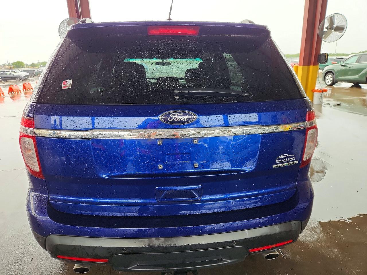 2014 Ford Explorer Синий vin: 1FM5K7B82EGC38986