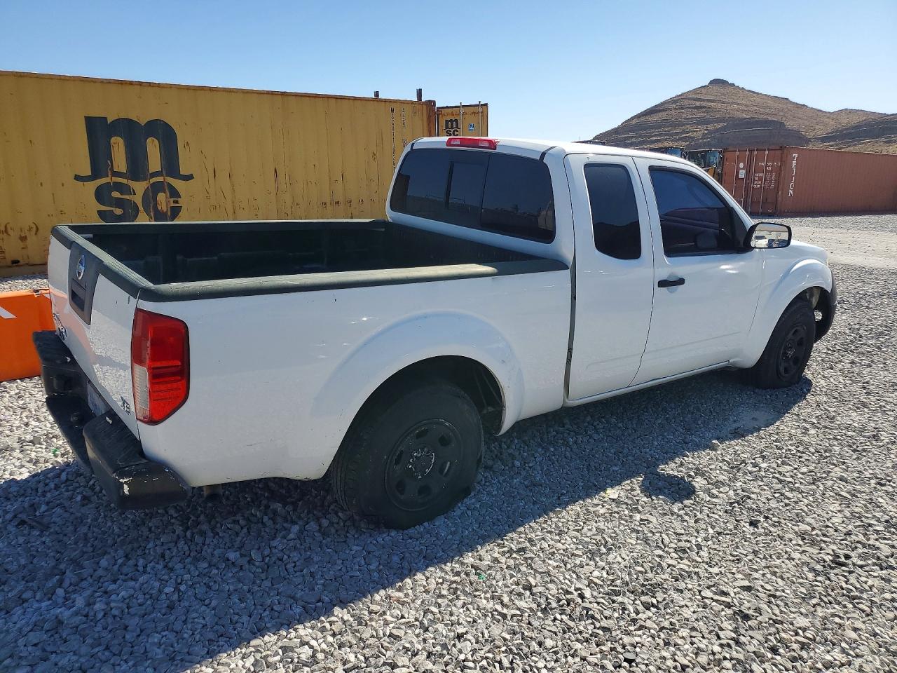 2007 Nissan Frontier King Cab Xe White vin: 1N6BD06T07C421284