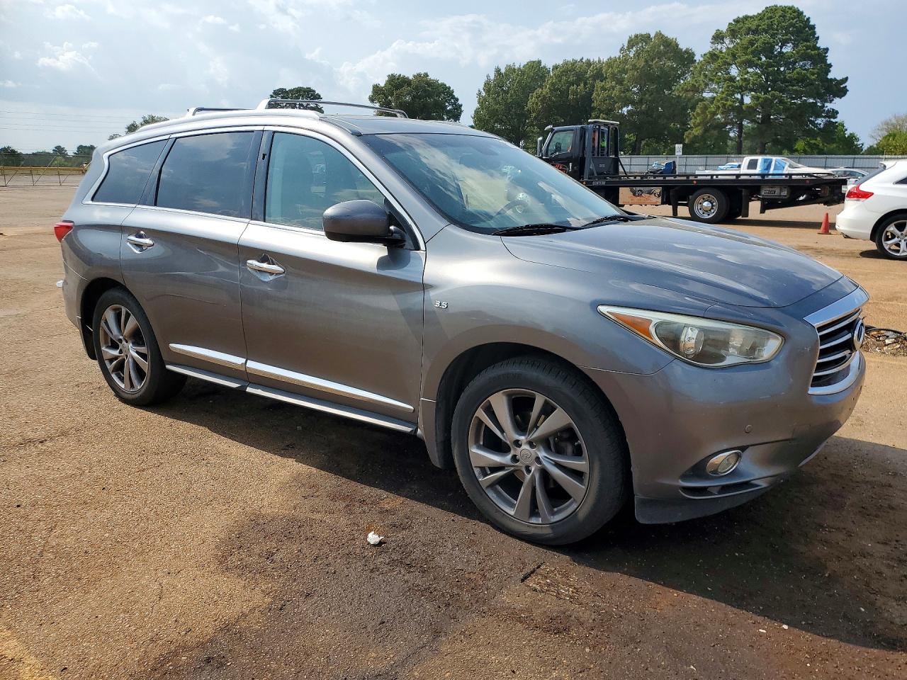 2015 Infiniti Qx60 Base Gray vin: 5N1AL0MM8FC525612